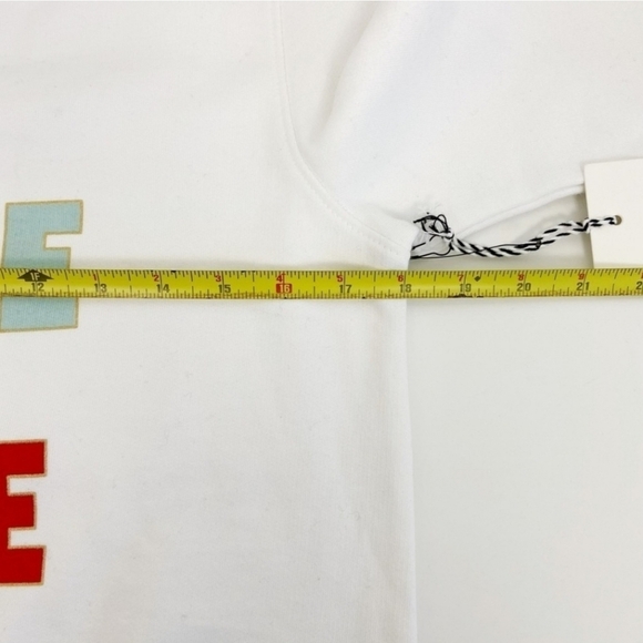 Women's 1901 Mulled Wine Graphic Sweatshirt, Size Small - White - Picture 4 of 9